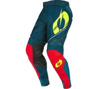 Oneal Haze Pantaloni motocross, blu/rosso, Taglia 36