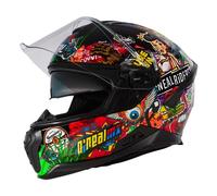 ONeal Challenger Crank, casco integrale M male Nero/Rosso/Verde/Giallo