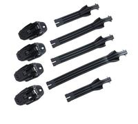 O'NEAL Kit di ricambio completo fibbia/cinturino Rider Pro Boot black One Size