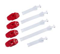O'NEAL Kit di ricambio completo fibbia/cinturino Rider Pro Boot red/white One Size