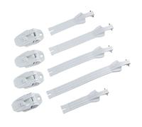 O'NEAL Kit di ricambio completo fibbia/cinturino Rider Pro Boot white One Size