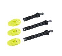 O'NEAL Kit di ricambio completo fibbia/cinturino Rirer Pro Youth neon yellow/black One Size