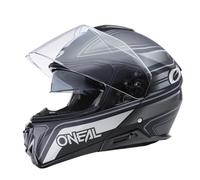 O'NEAL M-SRS Helmet String V.22, Nero/Grigio, XXL (63/64 cm)