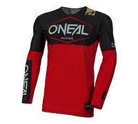Oneal Mayhem Hexx Maglia Motocross, nero-rosso, taglia S per maschi
