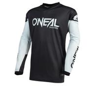 Maglia Cross O'Neal Element Nero-Bianco L