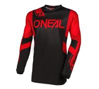 ONeal Element Racewear, maglia S male Nero/Rosso