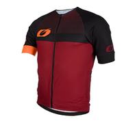 O'Neal | Maglia Mountainbike | MTB MX DH Downhill FR Freeride | Maglia Completamente Nuova con Materiali migliorati, Leggeri e Resistenti | Aerial Jersey Split | Adulto | Rosso Arancione | Taglia M