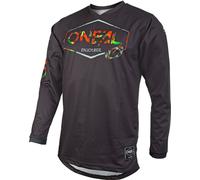 Maglia Cross O'Neal Mahalo Lush Nero-Multicolore XL