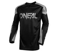O'Neal Maglia Matrix Ridewear Motocross Traspirante Nero/Grigio Taglia L Uomo