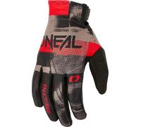 Oneal MATRIX ROLLER Guanti da motocross, grigio-rosso, taglia 2XL per maschi