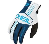Oneal Matrix Split Guanti da motocross, blu/bianco, Taglia 2XL