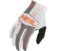 Oneal Matrix Split Guanti da motocross, grigio/arancione, Taglia S