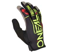 ONeal Mayhem Attack S23, guanti M male Nero/Giallo Fluo