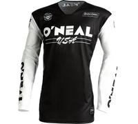Oneal Mayhem Bullet V.22 Maglia motocross, nero-bianco, taglia S