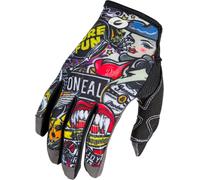 ONeal Mayhem Crank, guanti S male Nero/Grigio/Rosso/Blu/Giallo