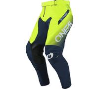 §Pantaloni Cross O'Neal Mayhem Hexx Blu-Giallo Neon§