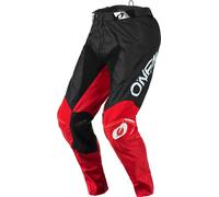 Oneal Mayhem Hexx Pantaloni Motocross, nero-rosso, taglia 28