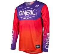 ONeal Mayhem Hexx S26, maglia L male Arancione/Lilla/Rosso