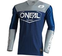 ONeal Mayhem Hexx V.22, jersey M male Blu Scuro/Grigio