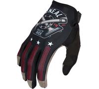 ONeal Mayhem Piston S23, guanti M male Nero/Bianco/Rosso