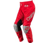 Oneal Matrix Ridewear Pantaloni Motocross, rosso, taglia 30