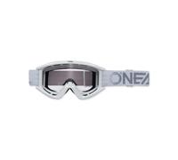 O'NEAL Motocross Brille B-Zero Goggle V.22, 6030-31, bianco, Taglia unica