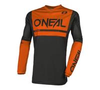 O'NEAL Oneal Element Jersey T-Shirt, Nero/Arancione, M Unisex