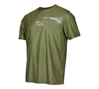 O'NEAL Oneal Slickrock Maglia da Bicicletta a Maniche Corte (Olive,S)