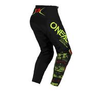 Oneal Pantaloni Element Attack V.23 Black / Neon Yellow