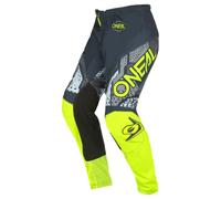O'NEAL | Pantaloni Motocross | Enduro MX | Massima libertà di Movimento, Design Leggero, Traspirante e Resistente | Pantaloni Element Camo V.22 | Adulto | Grigio Giallo Neon | Taglia 34/50