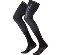 O'NEAL | Calzini Motocross | MX | Tessuto a maglia per il comfort, Mesh posteriore per una maggiore ventilazione | Pro XL Knee Brace Sock | Adulto | Nero | Taglia unica