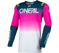 Oneal PRODIGY FIVE FIVE Maglia da motocross, Blu scuro/bianco, Taglia 2XL