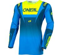Oneal PRODIGY FIVE FIVE Maglia da motocross, blu-giallo, taglia XL per maschi