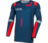 Oneal Prodigy Five Three Maglia Motocross, rosso-blu, taglia S per maschi