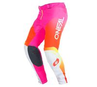 O'NEAL PRODIGY - Pantaloni Five Six, colore bianco/neon, taglia 36