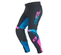 O'NEAL PRODIGY - Pantaloni Five Six nero/rosa fluo, taglia 30