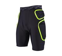 O'NEAL | Protettore-Pantaloni | Motocross Enduro Moto | Schiuma EVA ad alta densità durevole, cuscinetti di ventilazione integrati, elastico in vita | Trail Short | Adulto | Nero Lime | Taglia XL