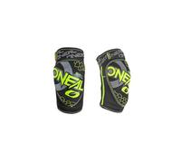 O'NEAL | Protezione del Ginocchio | Bambini | Mountainbike DH | Costruzione compatta, Materiale Resistente all'abrasione | Dirt | Neon Giallo Nero | Taglia S/M