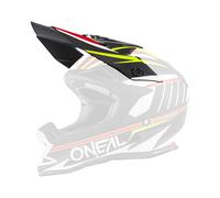 O'NEAL | Ricambi Casco Mountain Bike | MTB Enduro Mountain Bike | Ricambio Visiera Casco Evo | 7SRS Casco Evo CHASER | Bianco | Taglia unica