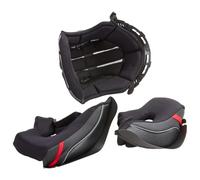 O'NEAL | Ricambi per caschi da motocross | Motociclismo Enduro | Fodera di ricambio per casco D-SRS | Fodera e guance D-SRS Casco | Nero | Taglia L