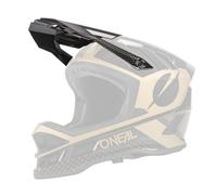 O'NEAL | Ricambio Visiera Casco Bike | Mountain Bike MTB | Visiera di ricambio per il Casco Blade Polyacrylite Delta V.22 | Visiera Casco Blade Polyacrylite Delta V.22 | Adulti | Nero Oro