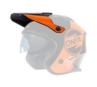 O'NEAL | Ricambio Visiera Casco Moto | Enduro Adventure Street | Visiera di ricambio per Volt Helmet Corp V.22 | Visiera Volt Helmet Corp V.22 | Adulto | Nero Arancione