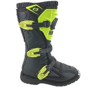 Oneal Rider Neon Yellow Giovani Motocross Stivali, nero-giallo, taglia 38