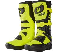 §Stivali Cross O'Neal RSX Nero-Giallo Neon§