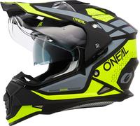 Oneal Sierra R Casco Motocross, nero-giallo, taglia 2XL per maschi