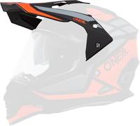 Oneal Sierra R Visiera del casco, nero-grigio-arancione per maschi