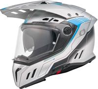 Oneal SIERRA RS ECHO Casco da enduro, grigio-blu, taglia L per maschi