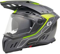 Oneal SIERRA RS ECHO Casco da enduro, nero/giallo neon, Taglia L (59/60)