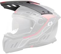 Visiera Advenbture O'Neal Sierra Echo Nero/Rosso Nero,Rosso