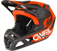 Oneal SL1 Strike Casco da discesa, nero-bianco-rosso, taglia XS per maschi